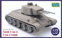 Танк Т-34-3 збiрна модель