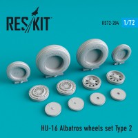 HU-16 Albatros wheels set Type 2