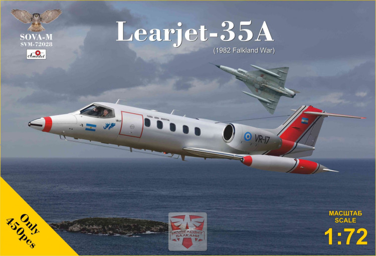 Learjet 35 A Фолклендська війна  Sova-M 72028