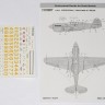 P-40E/M/K Curtiss Stencils decals