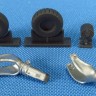 He 111. Tail support detailing set